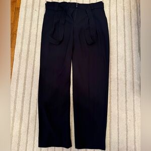 Maeve Navy Wide Leg Pants